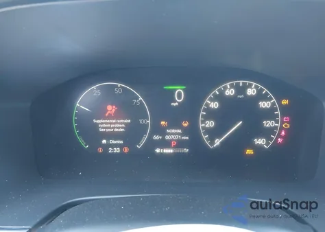 2025 Honda Cr-V Hybrid Sport из США, поврежденный, VIN 5J6RS5H53SL004375